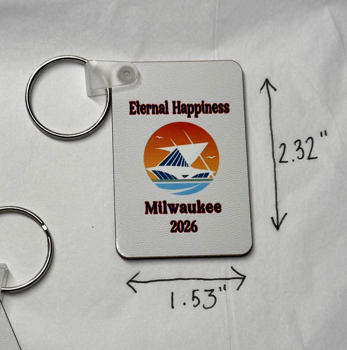 2026 International Convention; Double Sided Keychain; JW Gifts; Eternal ...