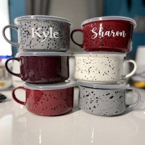 Personalized Soup Bowls Etsy