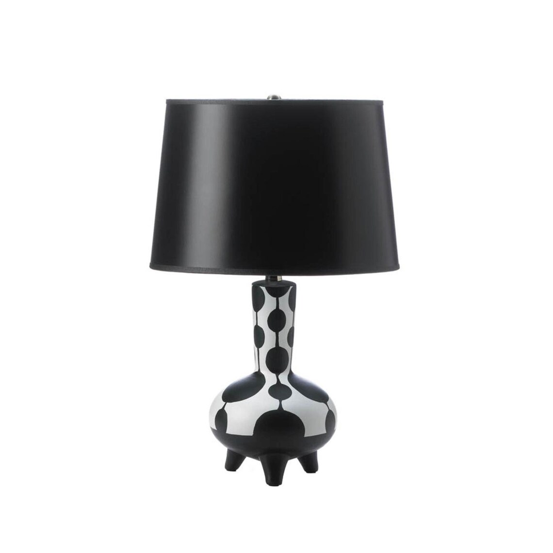 Black And White Table Lamp Etsy