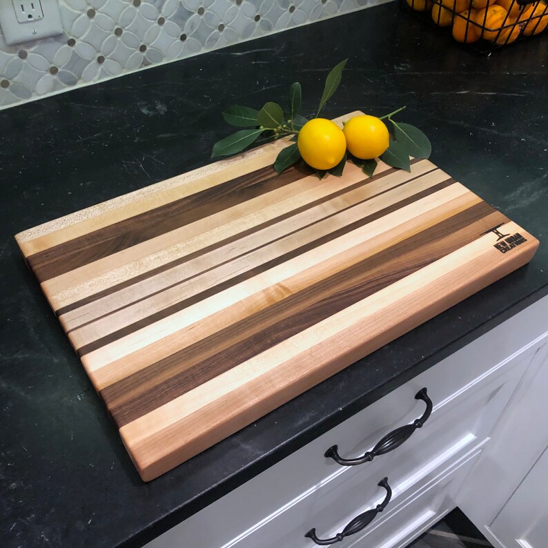 Edge Grain Cutting Board Etsy