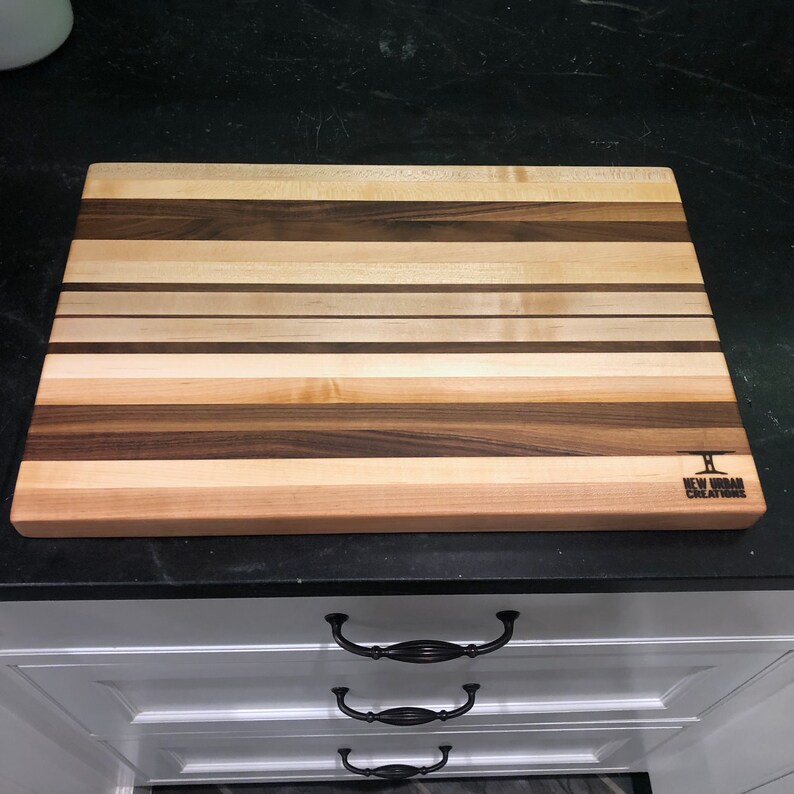 Edge Grain Cutting Board Etsy