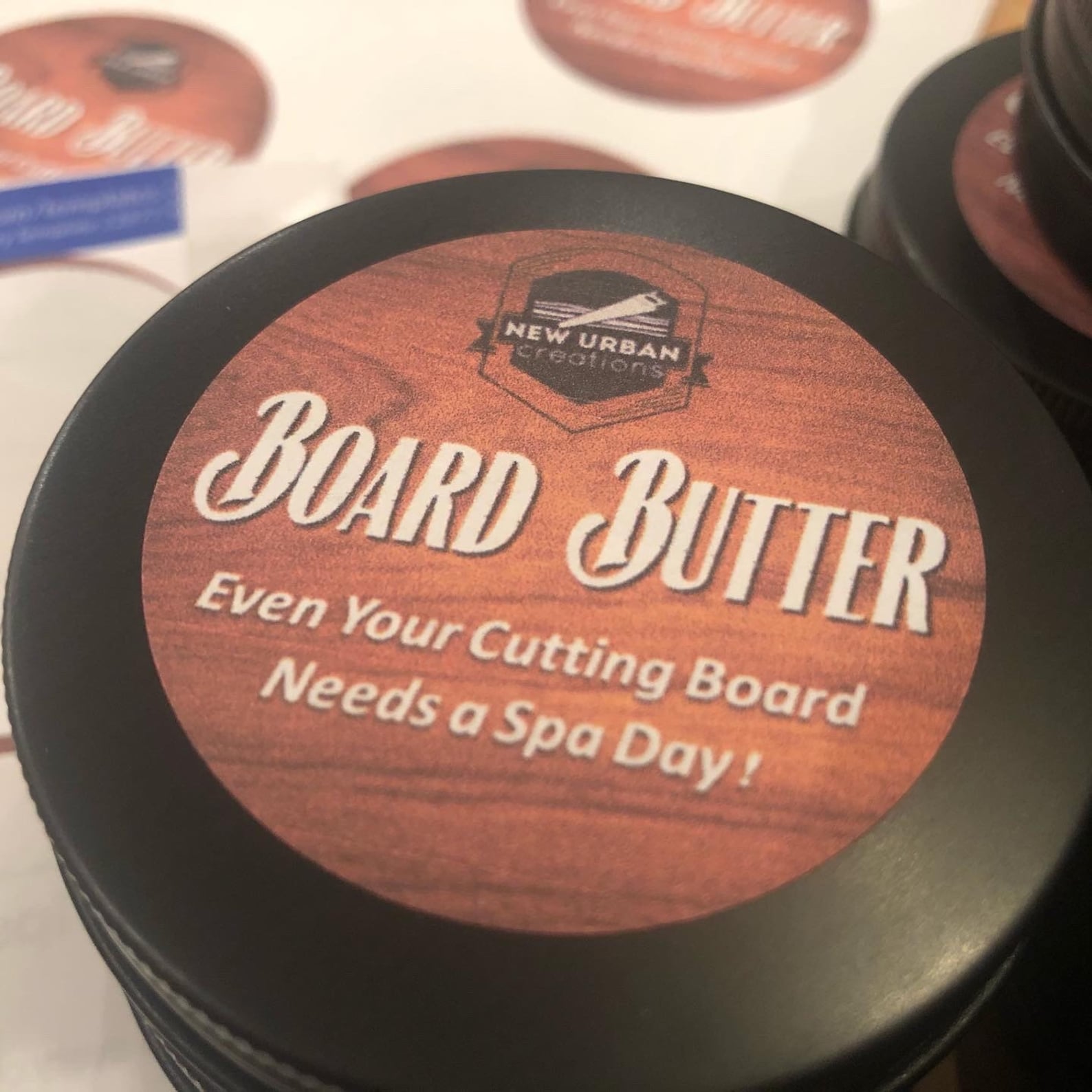 Board Butter Cutting Board and Butcher Block Wax Wood Etsy