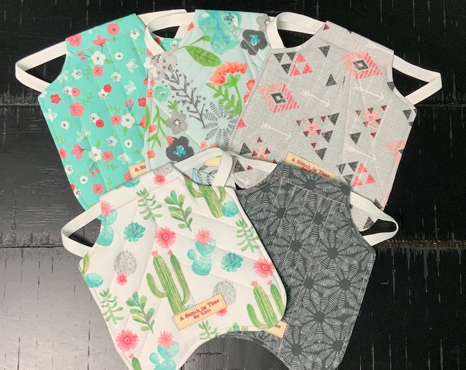 Featured listing image: Premium Quilted Chicken Saddle, Hen Saddle, Chicken Apron, Hen Apron