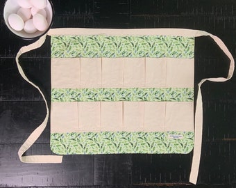 Chicken Egg Gathering Apron – Farm Fresh Egg Holder with Pockets – Homesteading Gift Idea