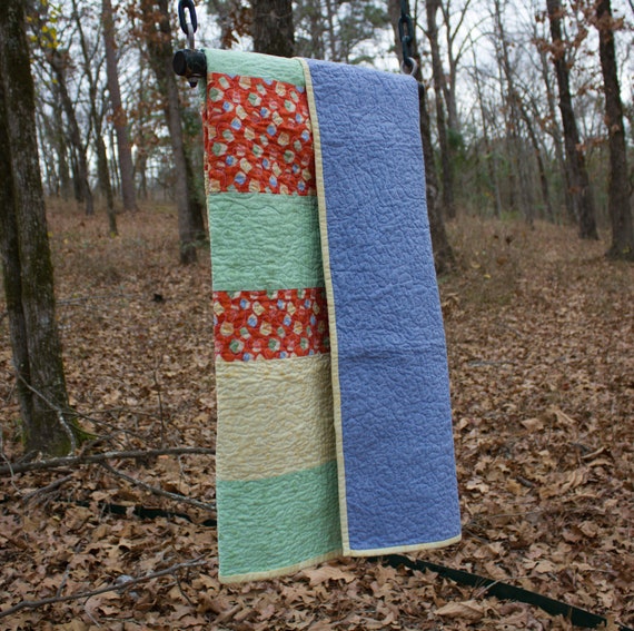 Primary Blocks Quilt, Toddler Quilt, Baby Quilt,Baby Blanket, Baby