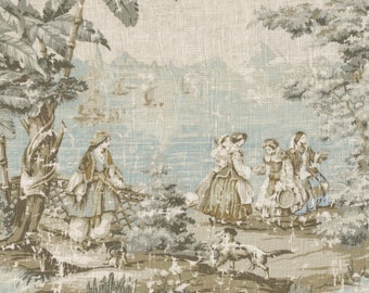 Toile Duvet Cover Etsy