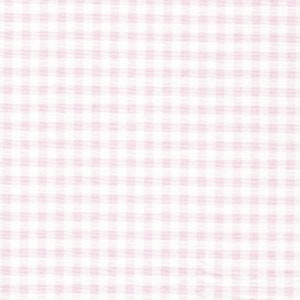 Decorative Throw Pillows in Bella Pink Large Gingham Check on White