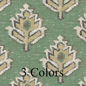 May include: A seamless pattern featuring a stylized leaf design in shades of green, brown, and white. The pattern is repeated throughout the image, creating a textured and intricate design.