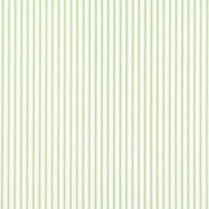 Tie-up Valance in Classic Kiwi Green Ticking Stripe on White