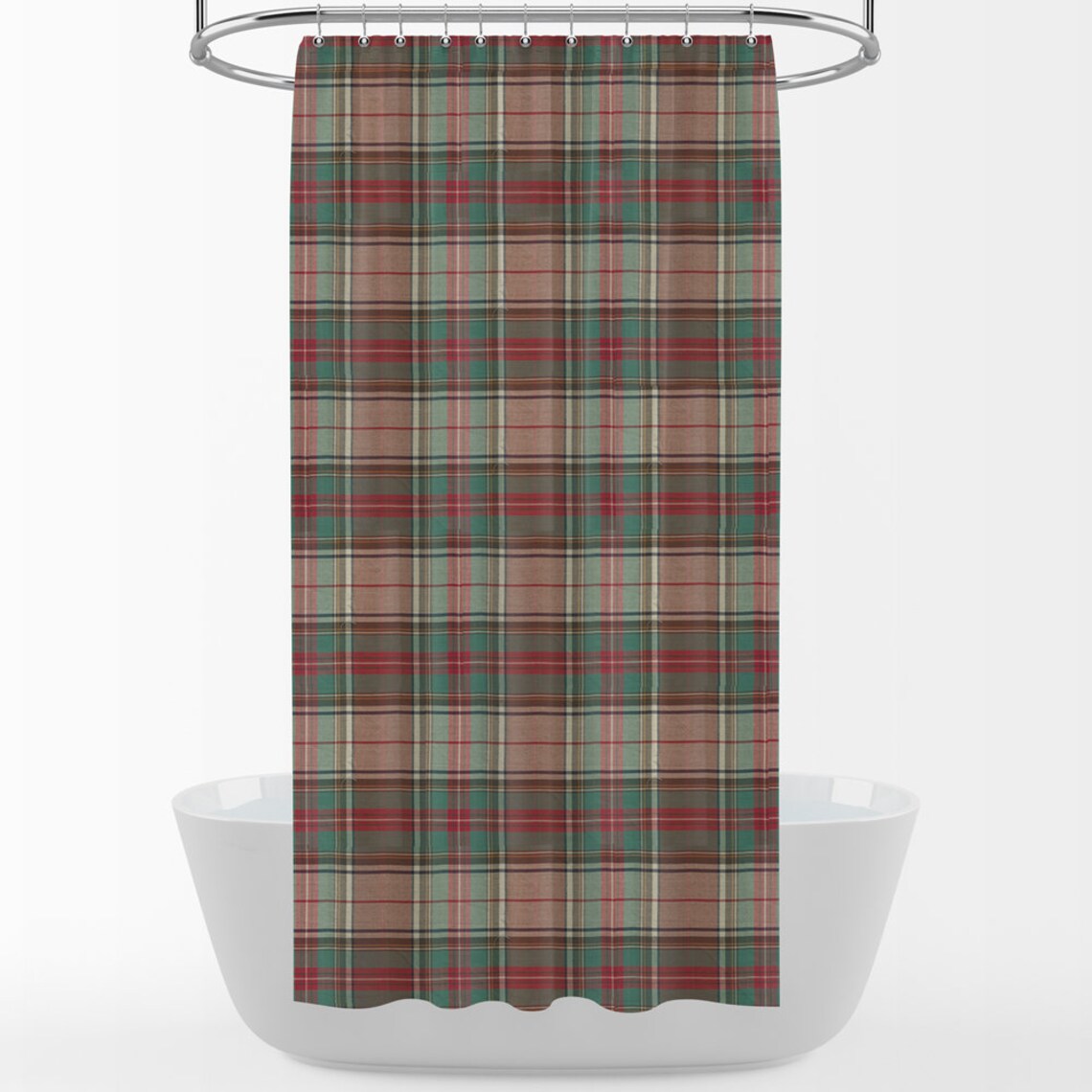 Cockburn Ancient Tartan Shower Curtain main image 0