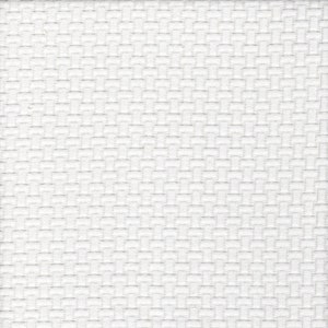 Empress Swag Valance in Basketry Antique White Basket Weave Matelasse - Small Scale