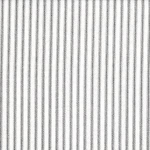 Duvet Cover in Classic Black Ticking Stripe on White