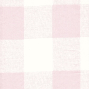 Bed Runner in Anderson Bella Pale Pink Buffalo Check Plaid