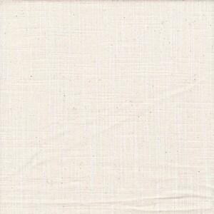 Gathered Crib Skirt in Solid Natural Cotton Slub Canvas