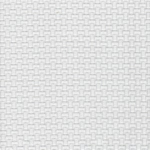Bed Runner in Basketry Dove Gray Basket Weave Matelasse - Small Scale