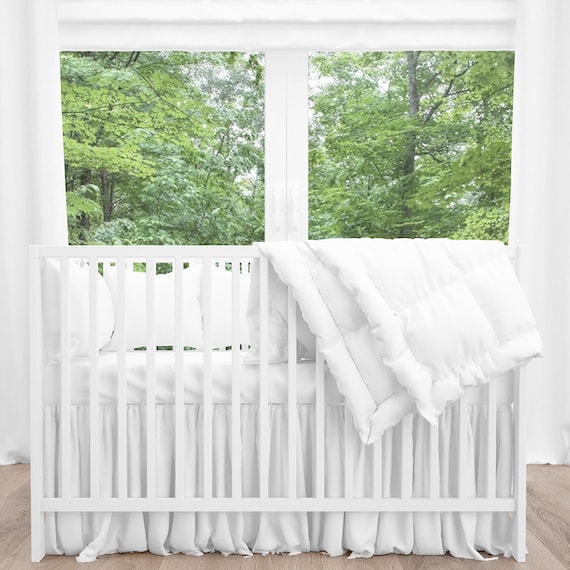 Matelasse clearance crib skirt