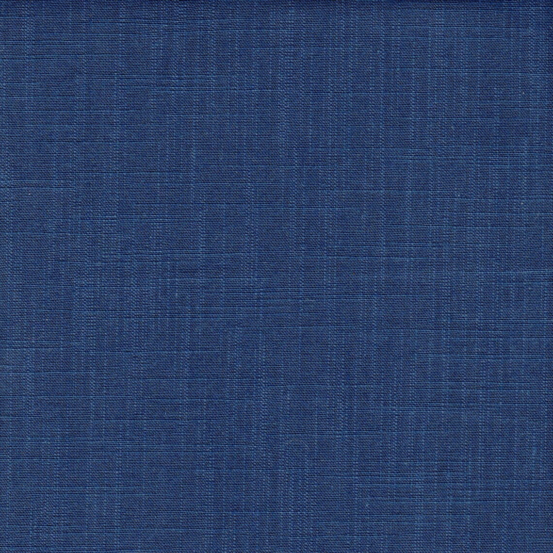 Bed Scarf in Modern Farmhouse Solid Italian Denim Blue Slub Etsy