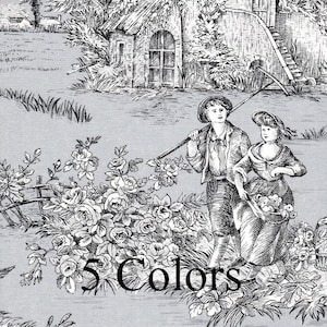 Pastorale Fabric Samples from Carolina Linens
