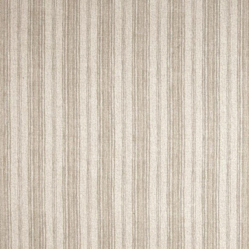 Empress Swag Valance in Brunswick Stone Beige Stripe Etsy