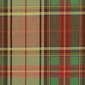 Gathered Crib Skirt in Ancient Campbell Ivy League Tartan Plaid