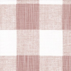 Bed Runner in Anderson Blush Buffalo Check Plaid