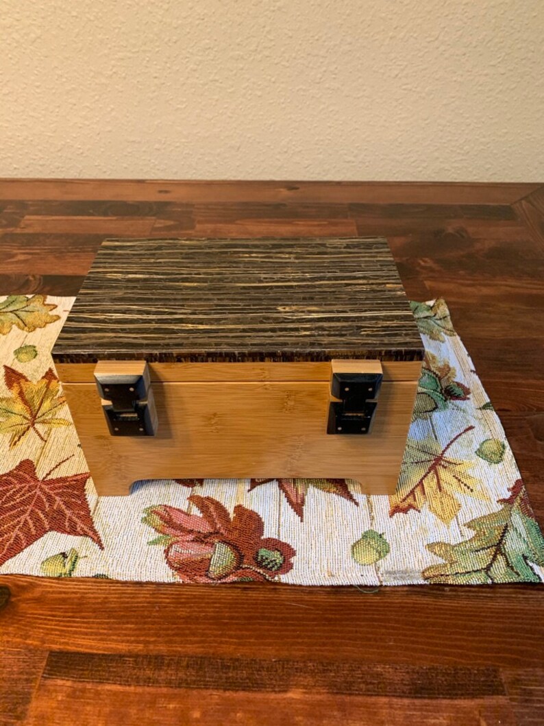 Custom Bamboo Jewelry Box Etsy