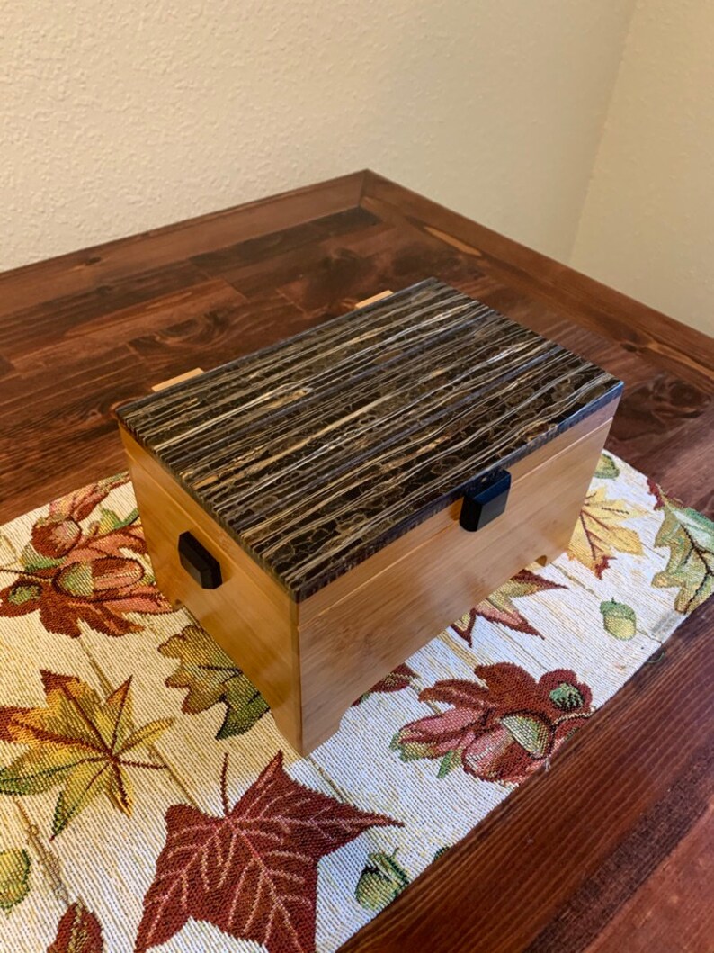 Custom Bamboo Jewelry Box Etsy