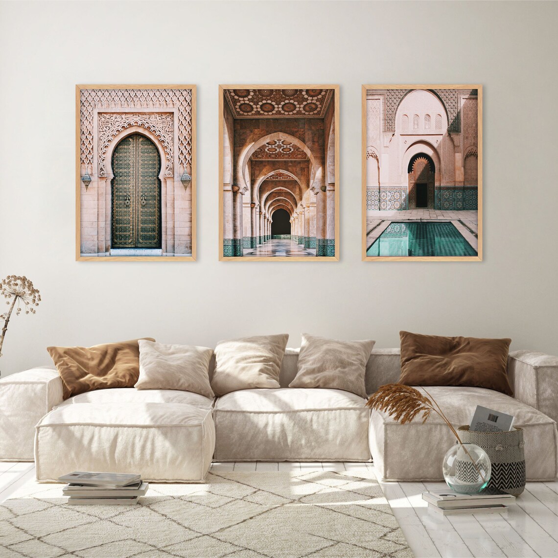 Simple Boho Moroccan Decor 