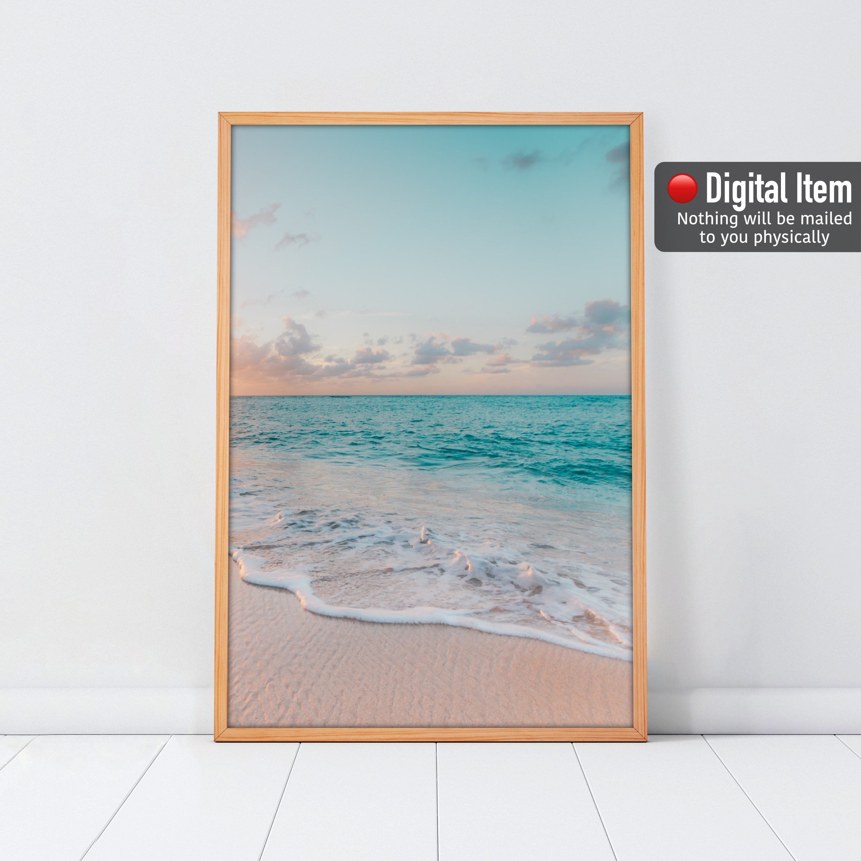 Coastal Set of 2 Prints Summer Beach Print Set Tropical Etsy