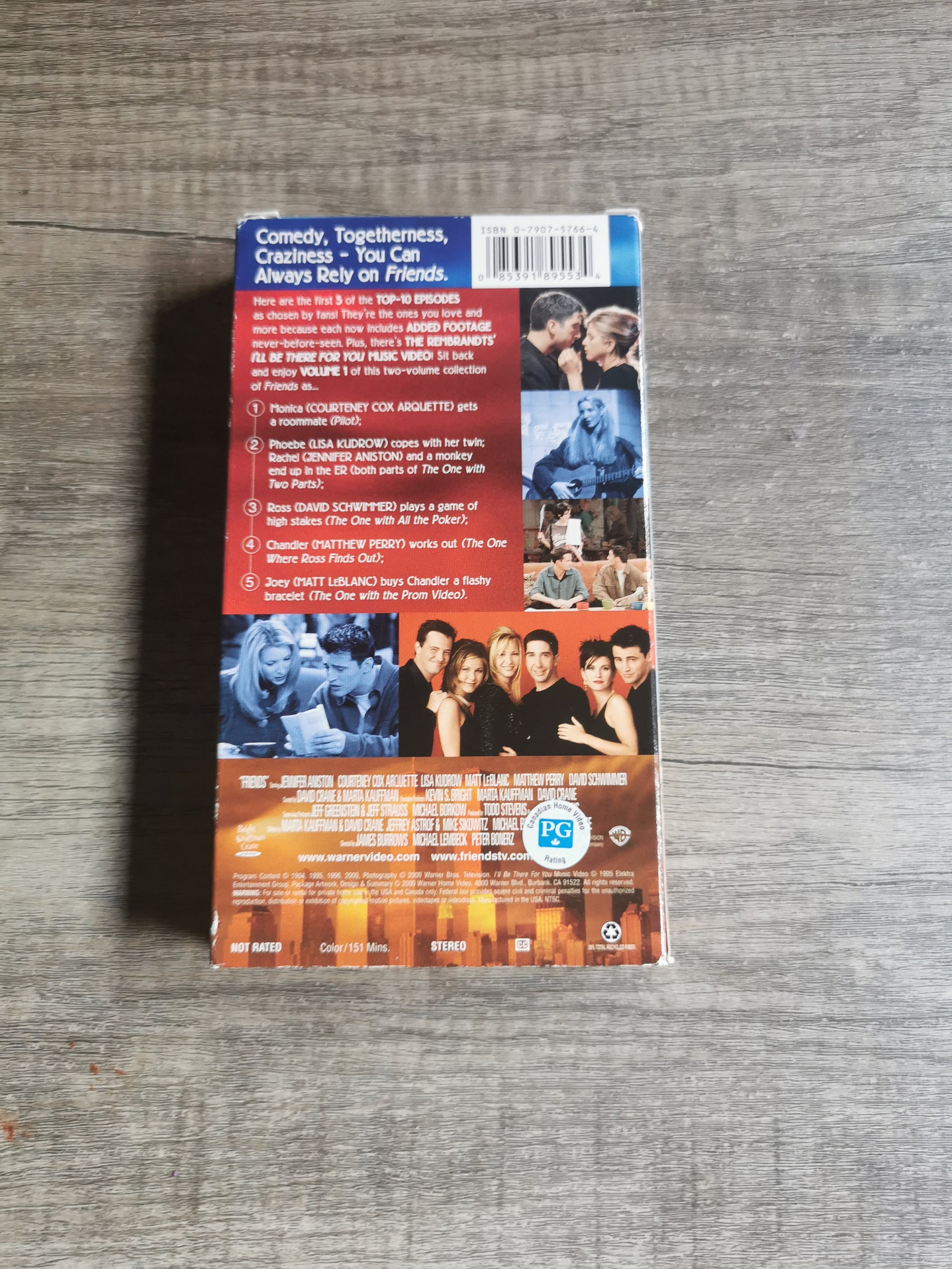 The Best of Friends Volume 1 Vintage VHS Friends L VHS Etsy