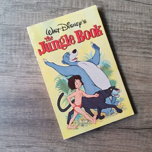 Walt Disney's The Jungle Book  | Walt Disney | The Jungle Book | Wonderbooks | vintage 70s paperback | 1978 edition