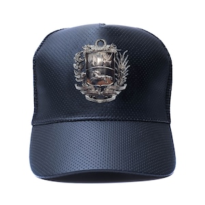 Chapeaux blason noirs du Venezuela, casquette de baseball du Venezuela, Gorra Con Escudo Venezolano, chapeaux snapback du Venezuela, Bandera Venezolana