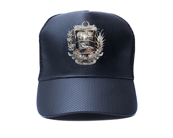Venezuelan Coat of Arms Baseball Cap, Alloy Metal Badge