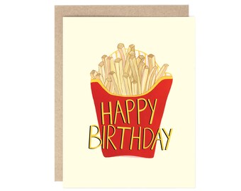 French Fries Birthday Party - Etsy