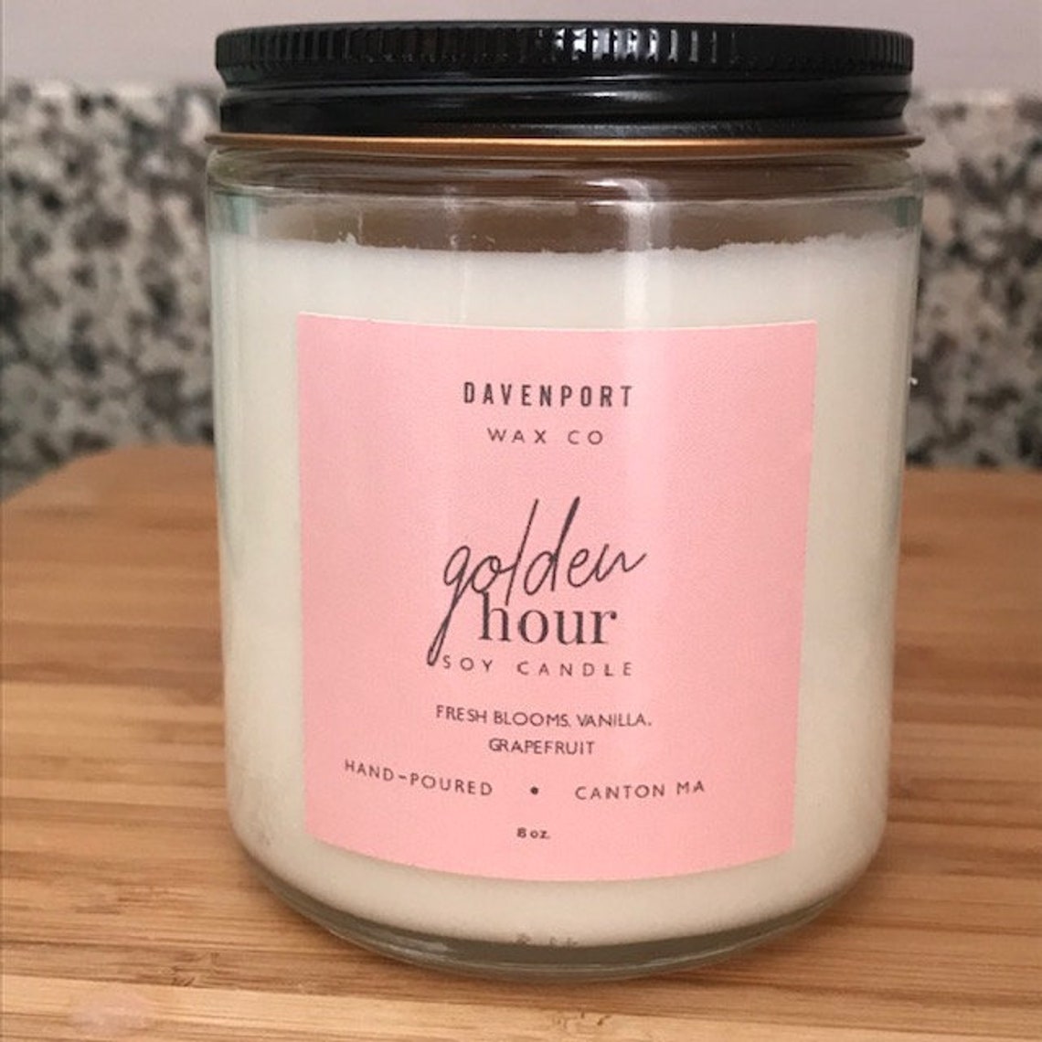 Golden Hour Candle Etsy