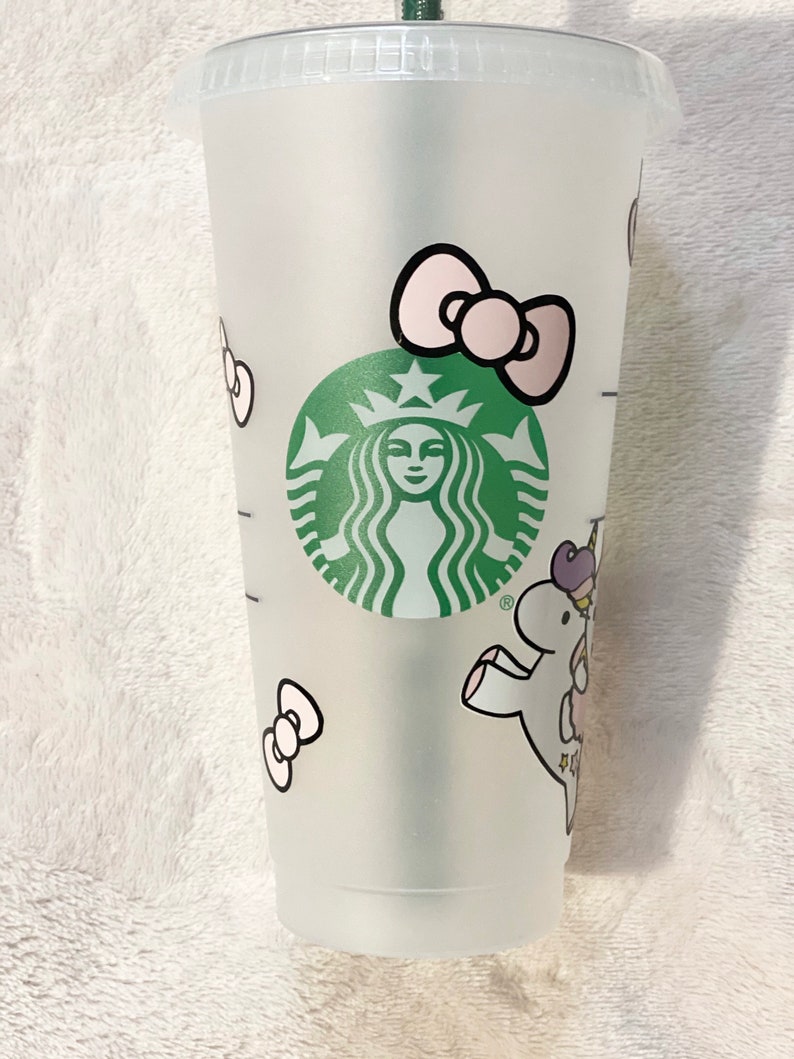 Hello Kitty Unicorn Starbucks Cup Etsy