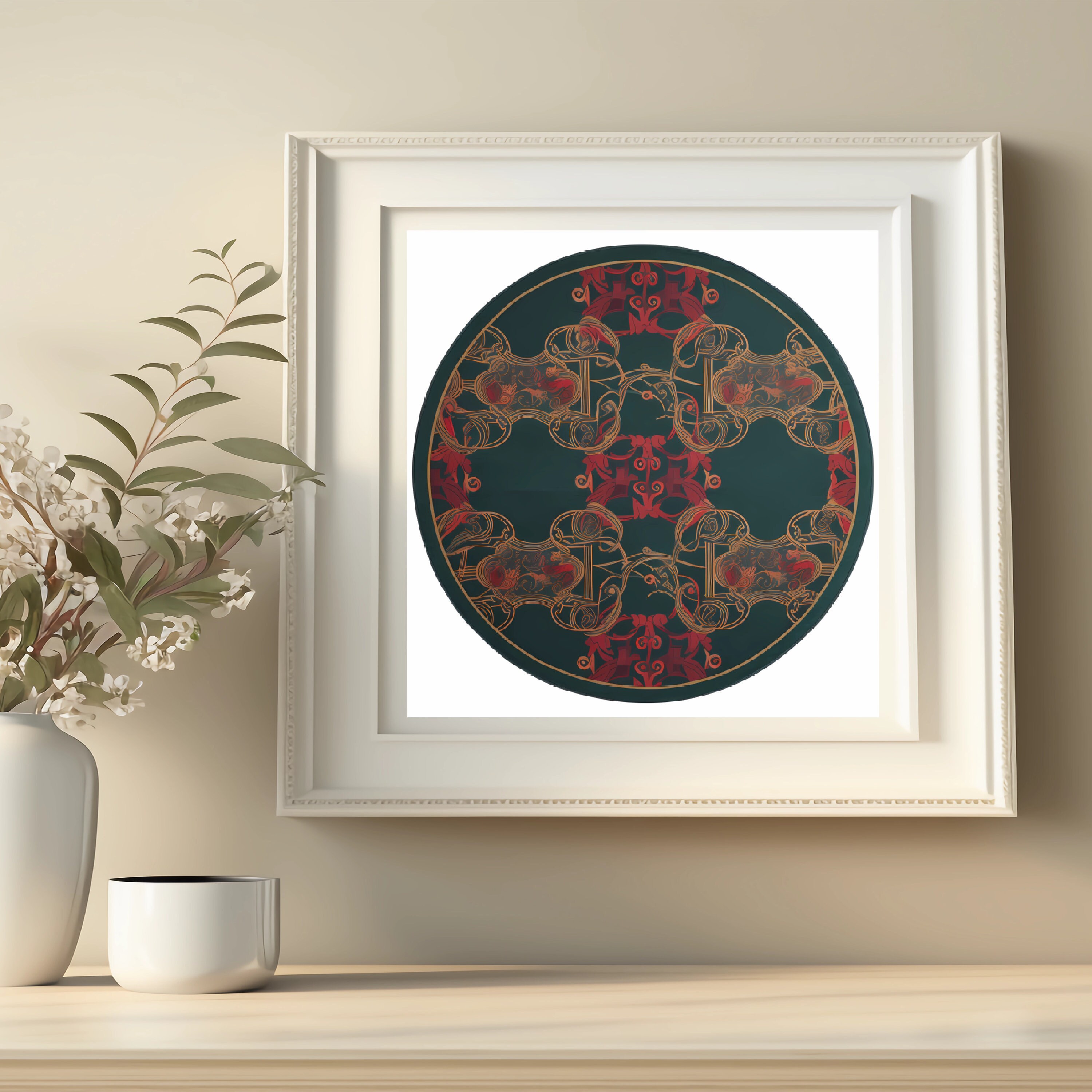 Digital Download Pack Minimalist Pattern Print 4 PACK SET PRINTABLE ...