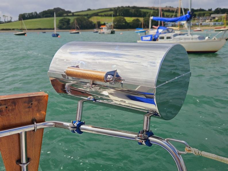 Luxury BBQ - Stainless Steel Pontoon Boat / Yacht Barbecue - Etsy