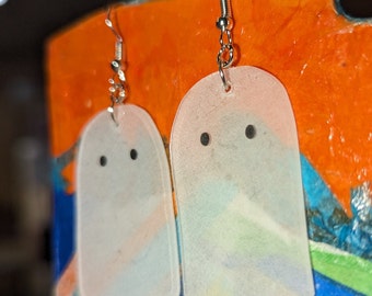 Pendientes colgantes fantasma