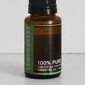 Essential Oil of LEMONGRASS 15ml image 3