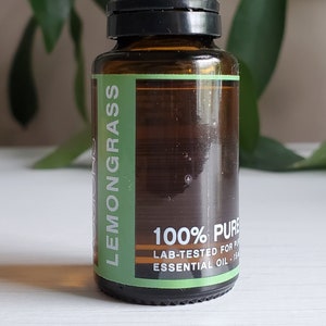 Essential Oil of LEMONGRASS 15ml image 1