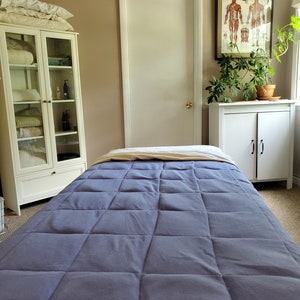 Weighted blanket, heavy blanket for Massage Table. calming blanket for massage table