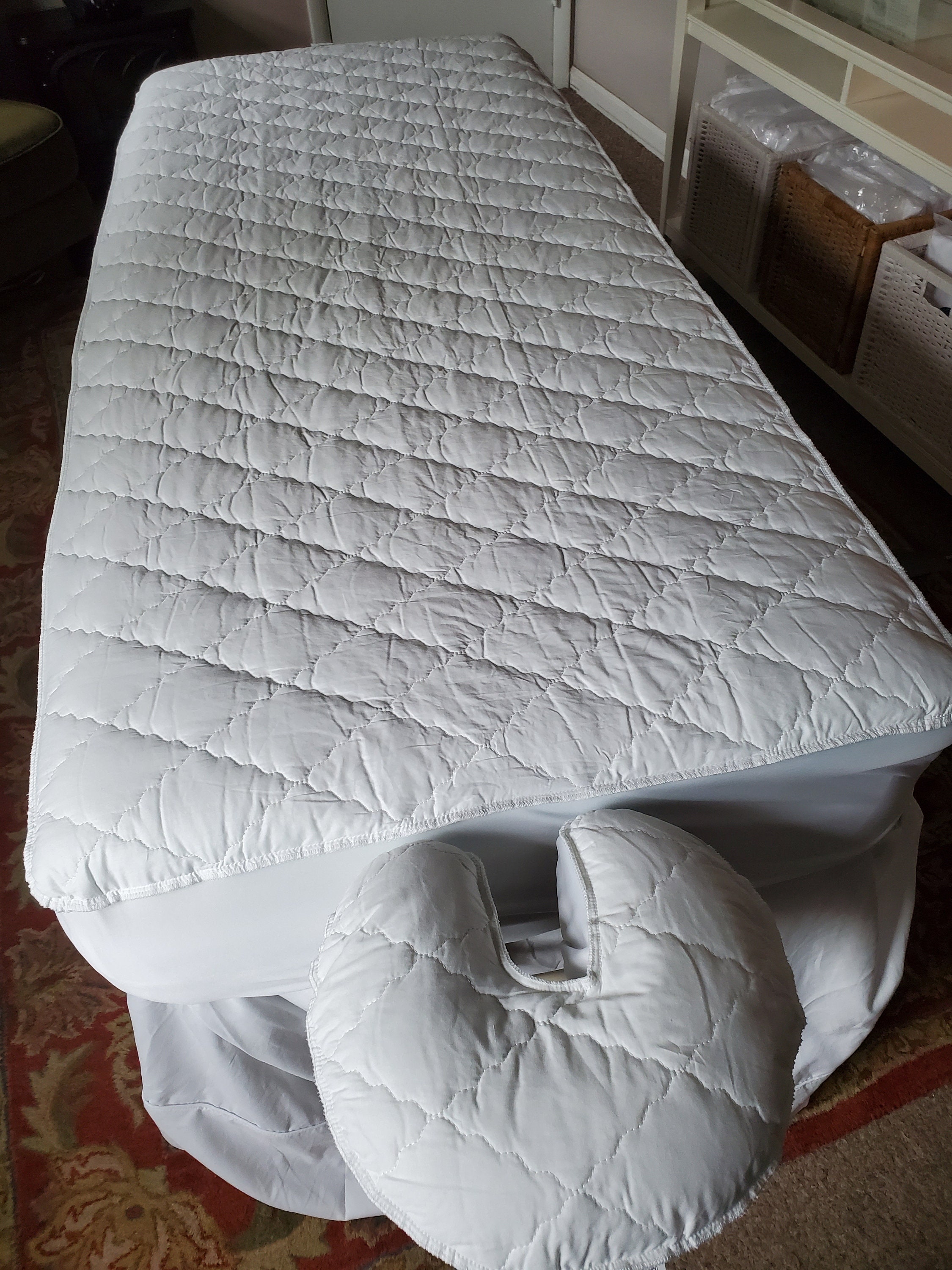 2 in 1 Quilted. Waterproof Massage Table Cover Cover for Etsy