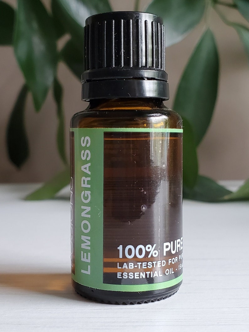 Essential Oil of LEMONGRASS 15ml image 1