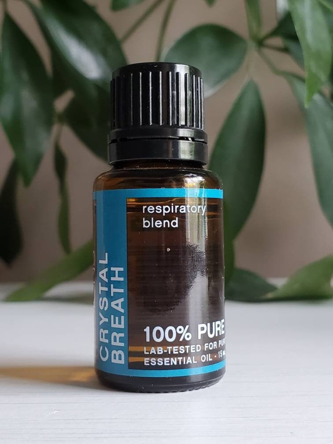 Essential Oil Respiratory Blend 'crystal Breath'- 15 Ml - Etsy UK