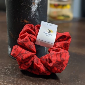 Non-slip Scrunchies, Limited Release, Cotton Scrunchies, Elastic hair ties image 1