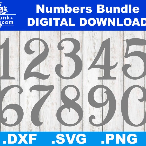 fancy letter writing paper Fancy Numbers SVG, DXF Silhouette Files, Cricut Files, Numbers PNG, Numbers Clipart, Numbers Download