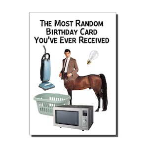 The Most Random Birthday Card