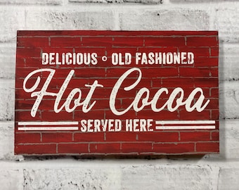 Hot Cocoa Bar Sign