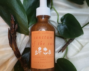 Cottonwood Bronzing Oil: Natural Shimmer, Organic Moisturizer